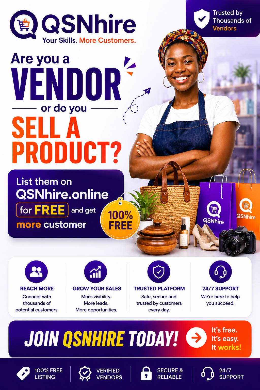 Become a vendor